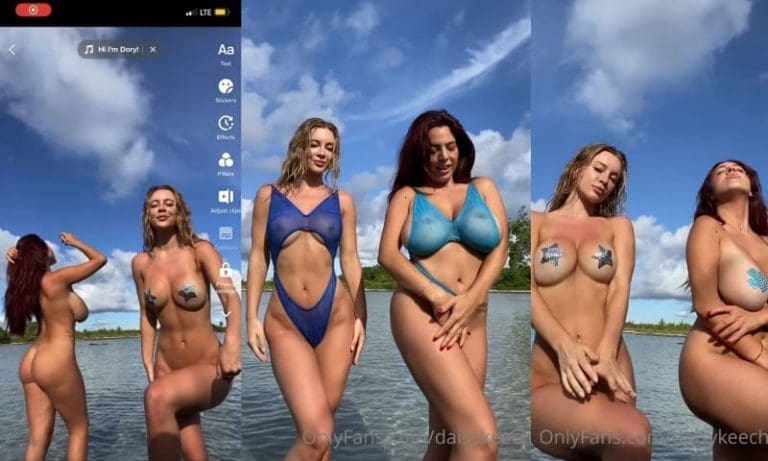 Daisy Keech Naked Duo Video Leaked FappTime.com