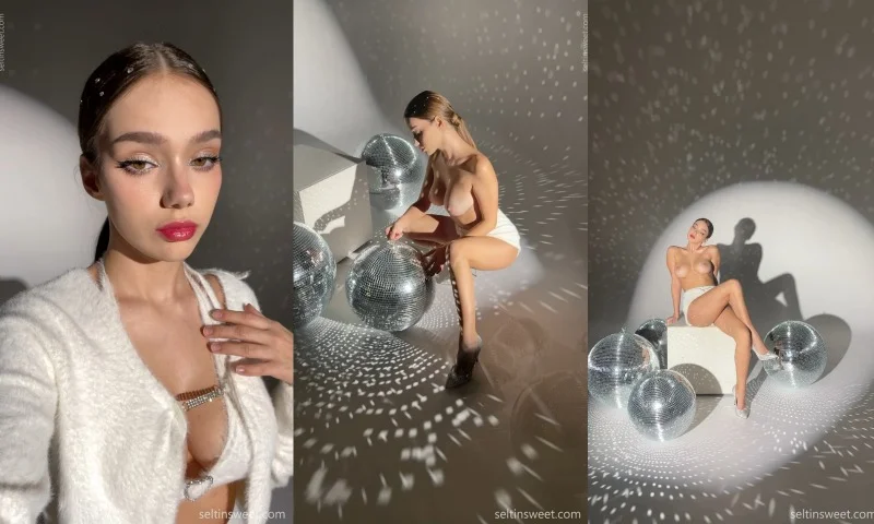 Selti Disco Balls Naked Tease Video Leaked FappTime.com