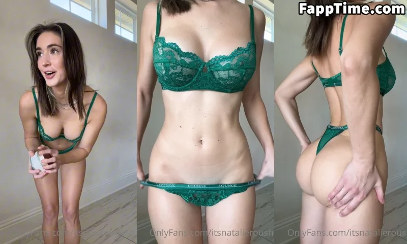 Natalie Roush Creaming Herself