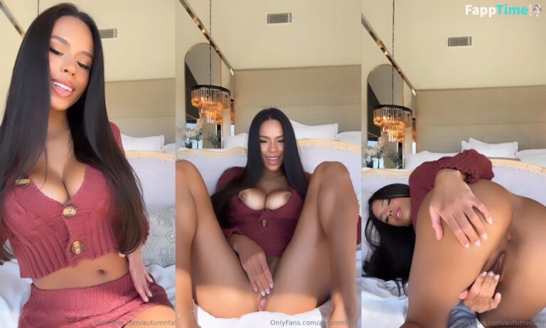 Autumn Falls Twerk and Solo Video Leaked
