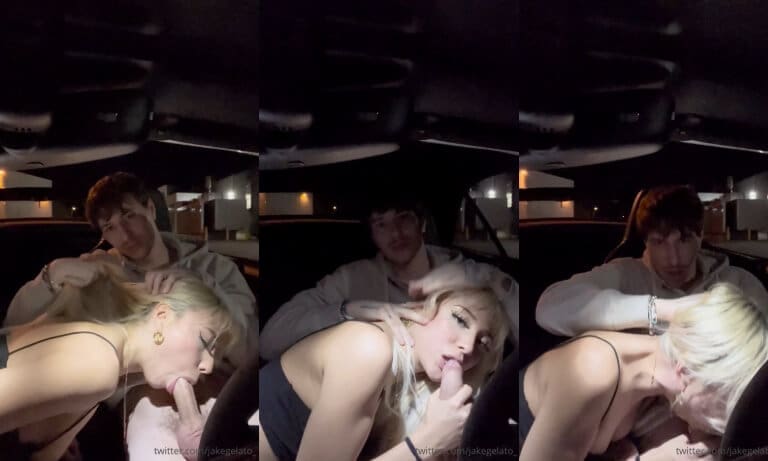 Waifumiia Car Blowjob